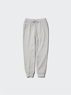 Uniqlo Heattech Pile Lined Sweat Pants, Gray S
